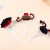 3PCS/SET Funny Hamster Knitted Hat Adjustable Strap Soft Pet Costume Hat Decorative Mini Handmade Hat Photo Props