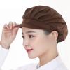 Dust-proof Chef Hat Elastic Hair Nets Cap Fashion Catering Cap  Food Service