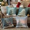 Christmas Tree-Themed Pillow Coverssuitable For Sofa Car Bedroom Decorative Cushion Cover Pillow Cover