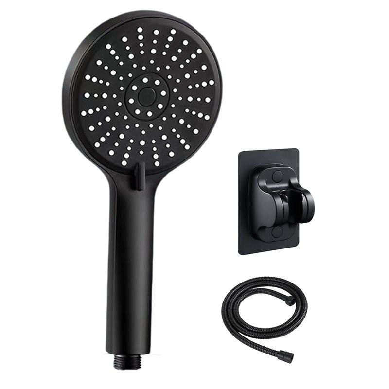 

For Toilets, Bathrooms And Home Use High-Pressure Shower Head With Hose And No-Drill Mounting Base-B61B