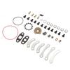 44pcs Standard Shaft Turbo Repair Kit Stable Performance Metal Alloy for T3 T4 T04E T04B Turbo Charger