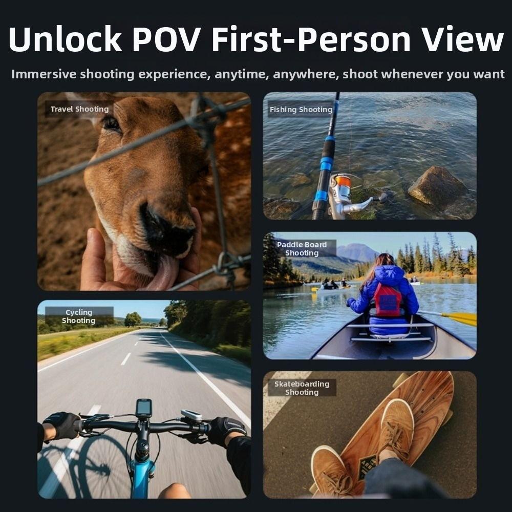 Adjustable Magnetic Neck Mount Suspension Neck Hanging Bracket for Insta360 GO Ultra Vlog Shooting