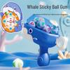 Whale Sticky Ball Dinosaur Catapult Target Toy for Kids Aged 3-6