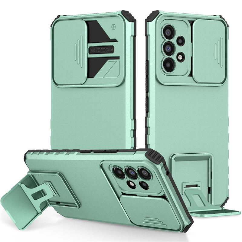 Samsung S25 Ultra Multifunctional Protective Case with Window Lens Protection for A54 5G