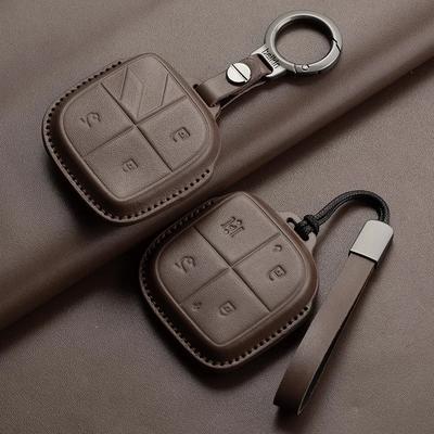 Car Key Case Cover For Lynk & Co 08 08Emp     Lynkco 08 Leather Auto Key Fob Holder Keychain Accessories