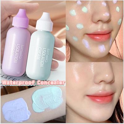 Isolationscreme, flüssige Grundierung, aufhellende Feuchtigkeit, langanhaltend, wasserdicht, Ölkontrolle, Concealer, BB-Creme, Studentenkosmetik, Schönheitsprodukte