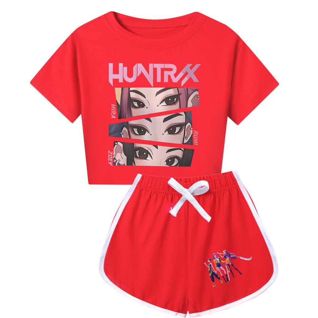 Hildren's Hooded Athletic Tracksuit Unisex Two-Piece Running Clothing Long Sleeve Pullover Hoodie Sweatshirt + Track Pants Set