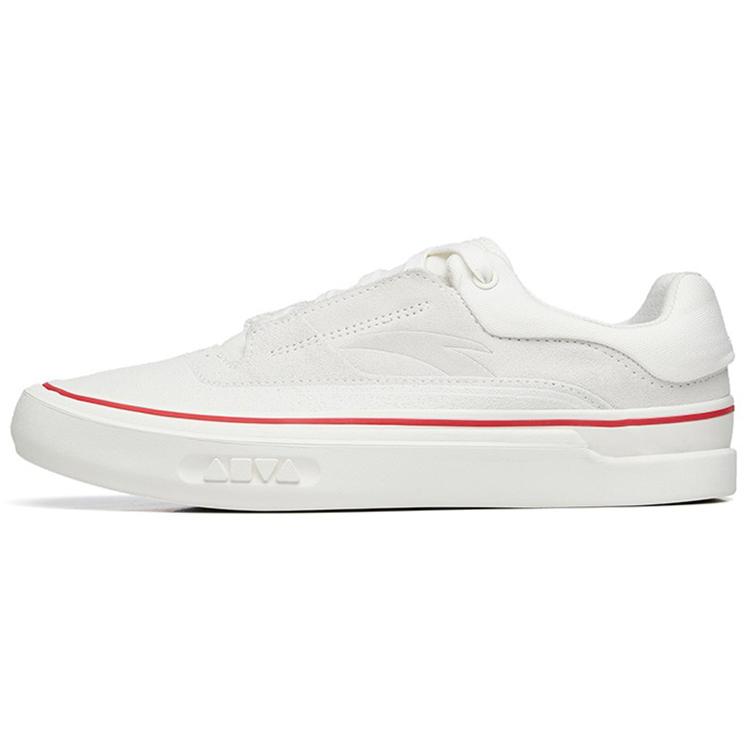 

Anta Ao Li CVS Wear Resistant Low Top Skateboard Shoes Men s White Red 39