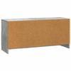 TV Cabinet Concrete Grey 102 x 34.5 x 47 cm Particleboard