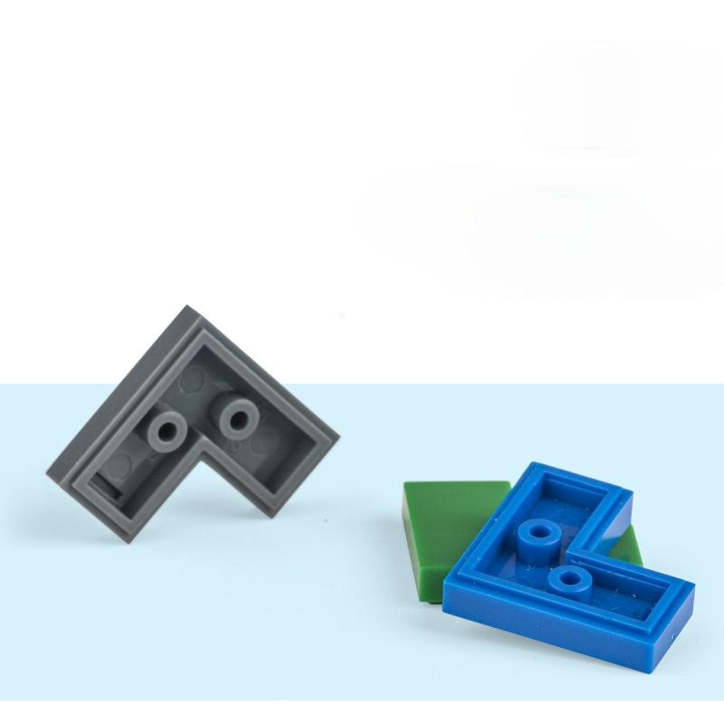 10PCS 14719 Flat Tile 1+2 Dots DO-IT-YOURSELF Constructing Blocks Thin Figure Educational Creative Playthings for Children Dimension Works With W