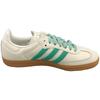 Adidas Originals SAMBA OG W Leather Sneakers Size Off for Men and Women JI3906, White/Green, 23.0cm - White/Green (JI3906)