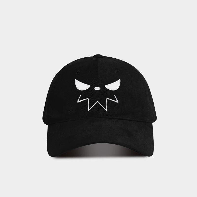 Four Seasons New European and American Cartoon Fashion Embroidery Breathable Personalized Street Trend Sunshade Hat