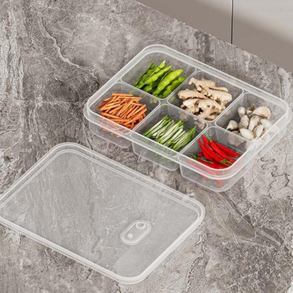 Multifunctional Refrigerator Storage Box Fresh Preservation Fridge Storage Bin  Kitchen Organizer