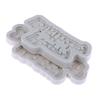 1Pc Silicone 3D Happy Birthday Mold DIY Ice Jelly Chocolate Mould English Letter Mold Bake Birthday Cake Decor Tool Mould