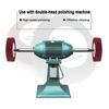 5" Abrasive Nylon Grinding Wheel 320# Non-Woven Flap Polishing Disc