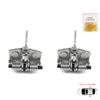 BDP938-1 2 Pieces Rear Left AND Right Door Catch Hinge Brake Stop Check Strap Limiter for Peugeot 106 I II 1991-2004 Citroen Saxo 1996-2004 9181H4