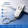 Metal Rotating USB Drive - 16GB/32GB/64GB High-Speed, Engravable Business Edition