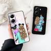 Family Boy Woman Baby Girl Mom Phone Case for Samsung Galaxy A06 A05 A14 A50 A51 A52 A12 A13 A23 A70 A07 A25 A26 A72 A56 Cover