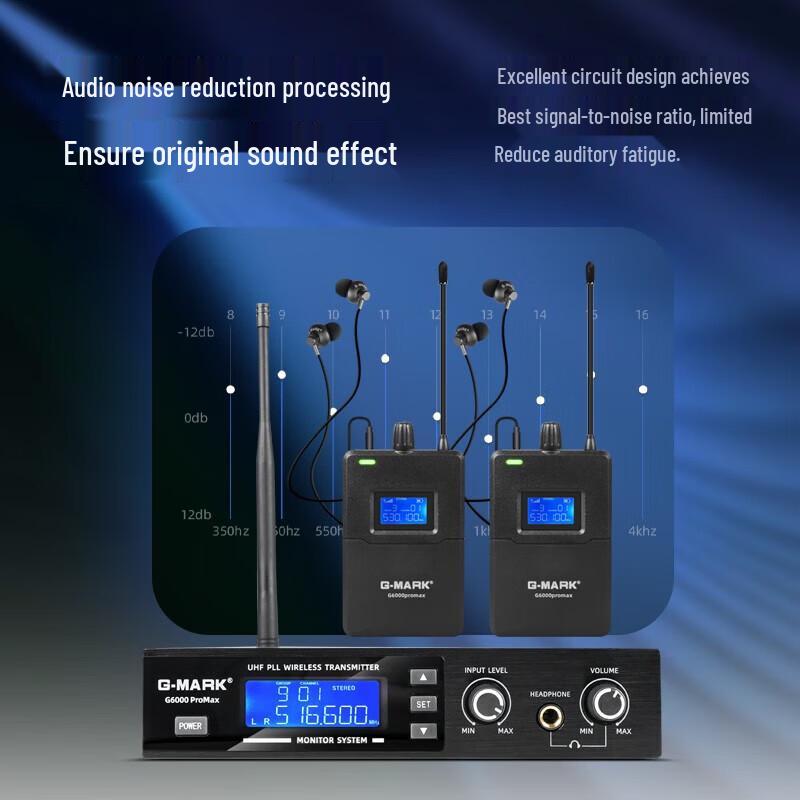 G-MARK G6000 Stereo Wireless In-ear Monitor System