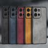 Carcasă pentru Motorola Moto G15 Carcasă de Telefon din Piele PU de Lux Pentru Motorola G15 Capac Spate Silicon Mat Rezistent la Șocuri Protecție Completă
