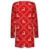 Women's Fashion Casual 2022 Print Medium Length Cardigan Jacket Coat