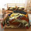 Comforter 3D Animal Bedding Set Dinosaur Bed Comfortable Microfiber Single Queen Double Bedclothes With Full Size