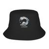 Monster Hunter  Bucket Hat Rise Zinogre Street Style FisherUnisex Caps For Unisex Casual Fishing Sun Hats Soft Fold Design Cap