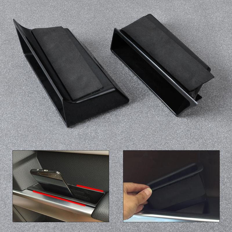 

2Pcs Car Front Door Armrest Storage Box For Mercedes-Benz GLK Class X204 GLK300 GLK350 GLK250 2009 2010 2011 2012 2013 2014