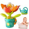 Fun Water Spray Sprinkler for Kid Baby Toys Funny Water Game Bath Toy Sunflower Bathroom Shower Spray Water Bathroom Bathtub Toy