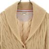 POLO JEANS COMPANY Long sleeve cable knit cardigan L beige Impact 21 Women Used
