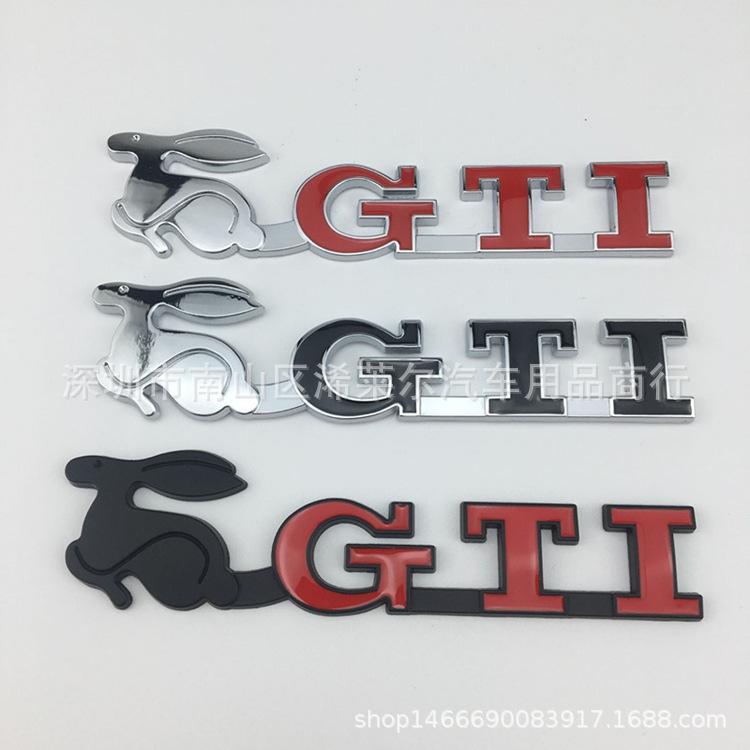 

Volkswagen GTI Golf 6/7 Devil Rabbit Tail Logo Emblem