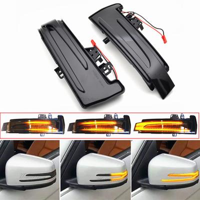 Dynamický blinkr pro Mercedes-Benz A B C E S CLA GLA CLS Třída W176 W246 W204 W212 C117 X156 LED Světlo směrovky Indikátor