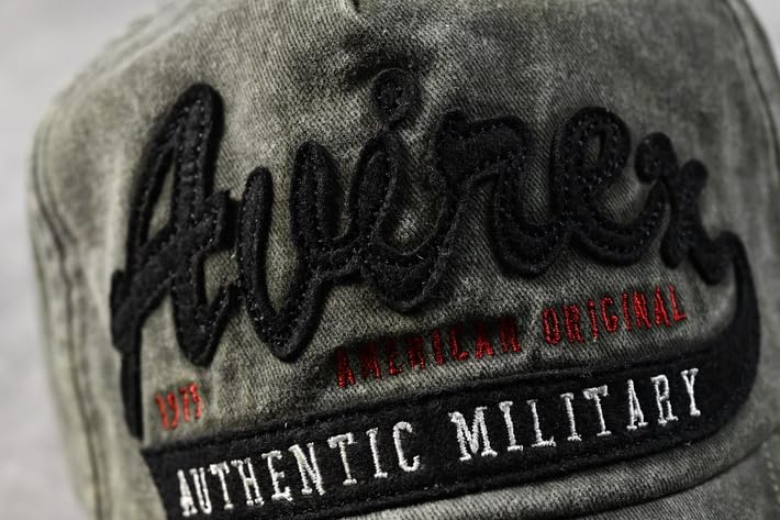 AVIREX Top Gun Tomcat Sukajan Embroidered Mesh Cap 7986794 (JP, Sizes 57.0 cm, 59.0 cm, [I] PIGMENT_80974900-35_KH)