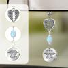Angel Car Charm Rearview Mirror, Rearview Mirror Accessories, Car Bible Decoration, Rearview Mirror Charm Accessories New Driver Gifts