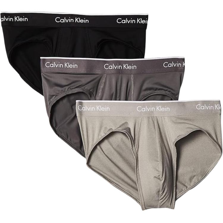 

Calvin Klein Мягкое и удобное нижнее белье-трико с поясом с надписью, 3 шт. Мужское нижнее белье NP21620-033 S