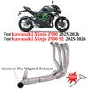 Slip On For KAWASAKI Ninja Z900 SE 2025 2026 Motorcycle Exhaust Escape System Euro5 Front Link Pipe Connect Original Muffler