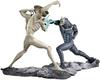 Kaiyodo Anime "Kaiju No. 8" Kaiju No. 8 vs. Kaiju No. 9 1/18 Scale PVC Painted Complete Figure