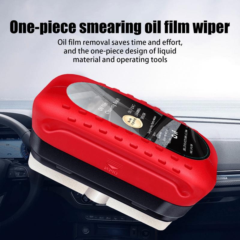 Windshield Oil Film Cleaner 120ml Car Cleaning Brush Agent Cleaning Hydrophobic Reusable Rain And Fog Proof Glass Coating