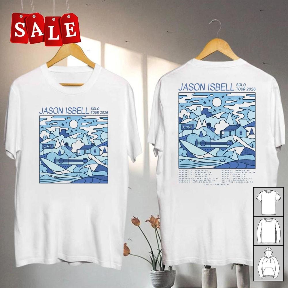 New Jason Isbell 2026 solo Gift For Fans Unisex S-5XL Shirt UK162 Unisex T-Shirt M
