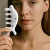 Ceramics Head Massage Comb Relaxing Five Seven Tooth Comb Dolphin Shape Comb Scraping Massager Meridian Comb Body Massage Tool