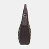 [Pre-Owned] Carmen 29 Signature Jacquard Zip Closure Smooth Leather Tote Shoulder Bag Large - Excellent #1WD3L03