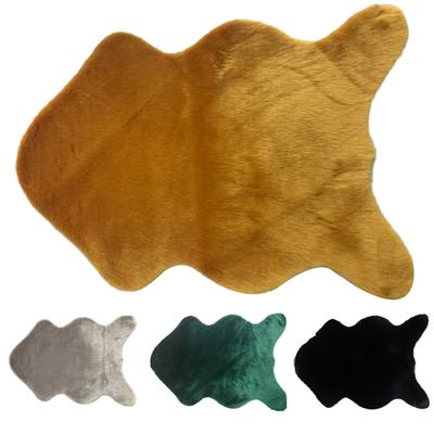 Natural Shape Faux Sheepskin Soft Door Mat Floor Rug Carpet Sofa Home