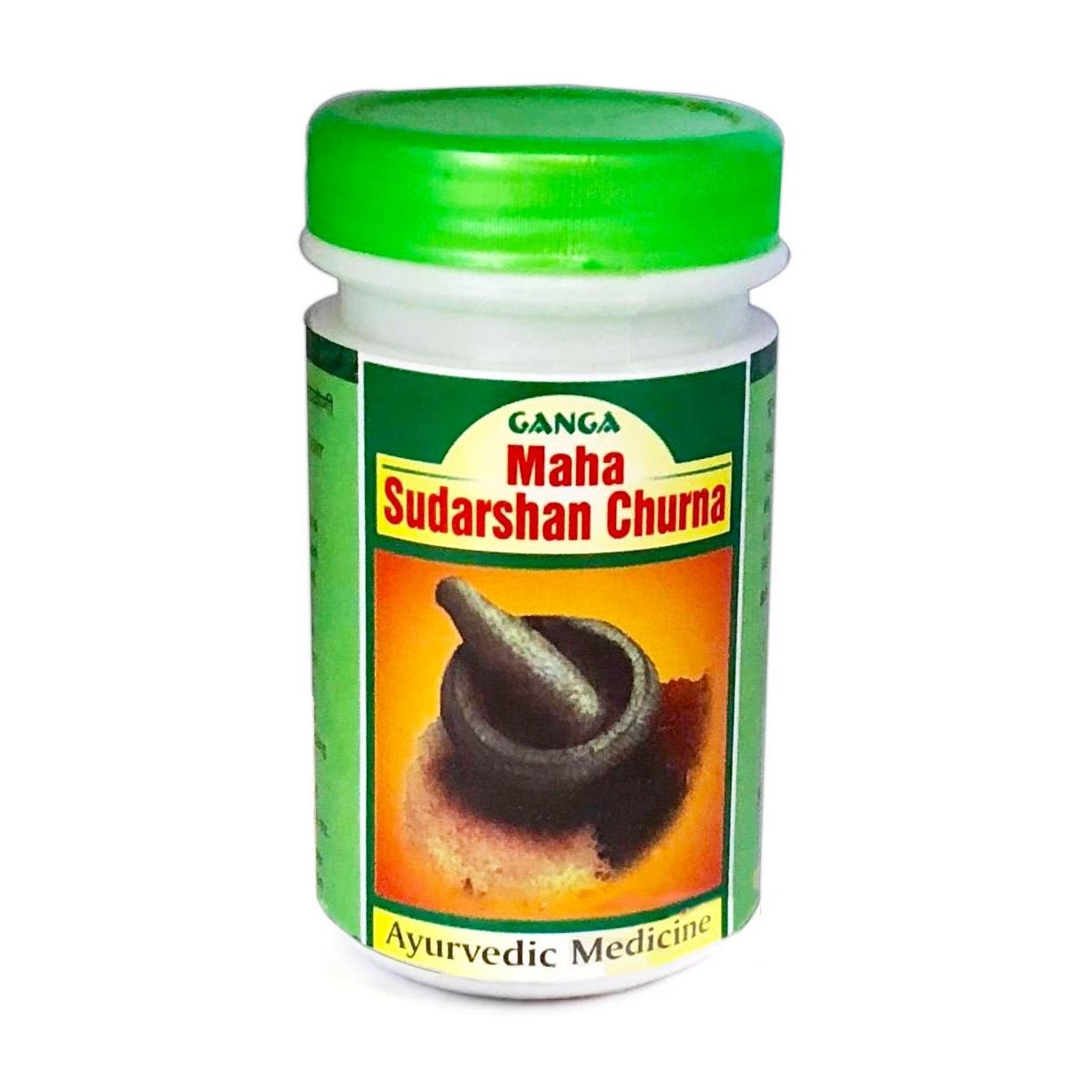 

Маха Сударшан Чурна (50 г), Maha Sudarshan Churna, Shri Ganga Pharmacy