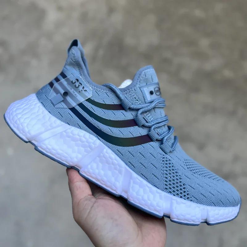 Summer Men's Sneakers Breathable Running Shoes for Men Comfortable Classic Casual Luxus Brand Sports Shoes Men Tenis Masculino