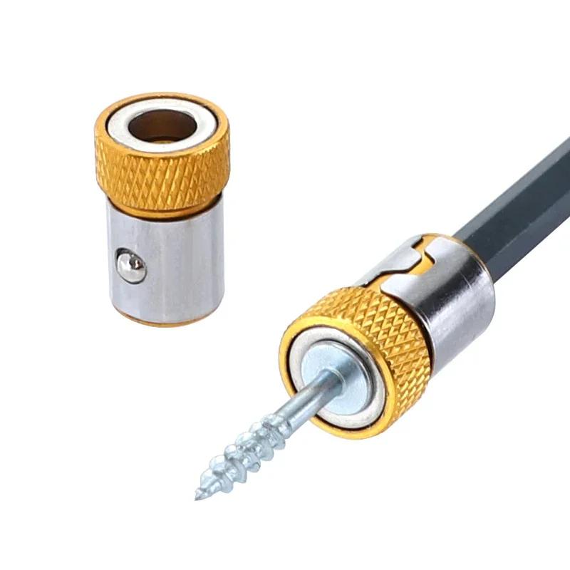 Magnetic Bit Holder Alloy Electric Magnetic Ring Screwdriver Bit Non-slip Anti-Corrosion Magnet Ring for Phillip Bit