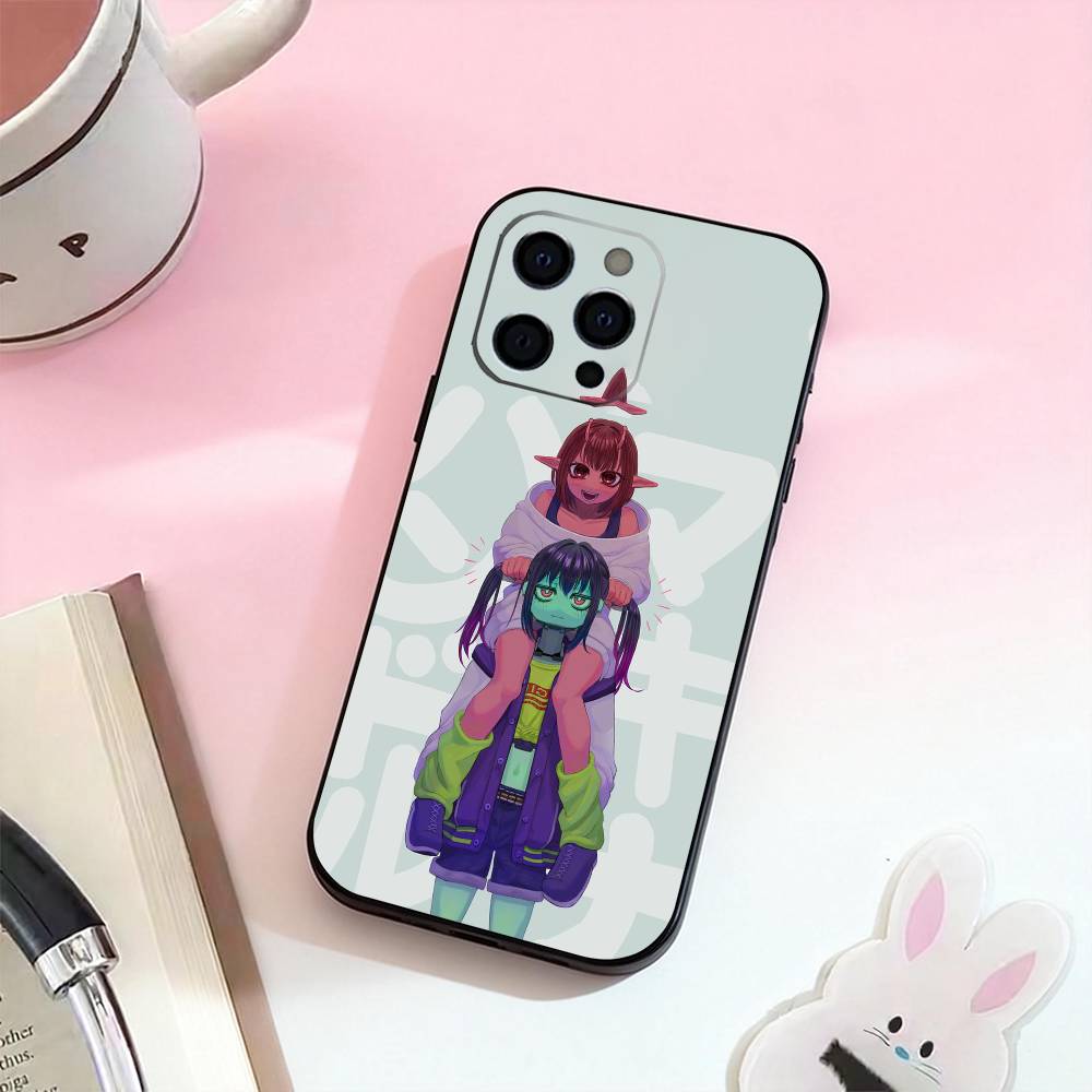 Anime M-Milky Subway  Phone Case For iPhone 17,16,15,14,13,12,11 Plus,Pro Max,Soft Silicone Black Cover