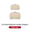 Car Seat Headrest Lumbar Support Neck Pillow Cushion Backrest For Lada Priora Sedan Sport Kalina Granta Vesta Niva Largus Vaz S