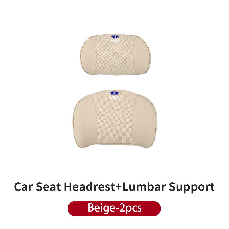 Car Seat Headrest Lumbar Support Neck Pillow Cushion Backrest For Lada Priora Sedan Sport Kalina Granta Vesta Niva Largus Vaz S