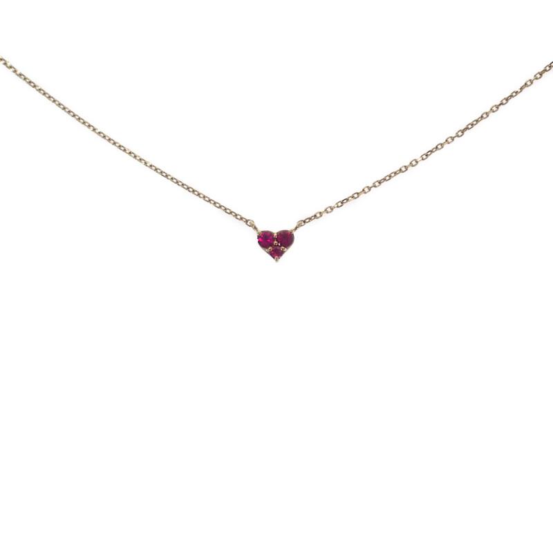 

VANDOME Necklace pink K18 yellow gold Women