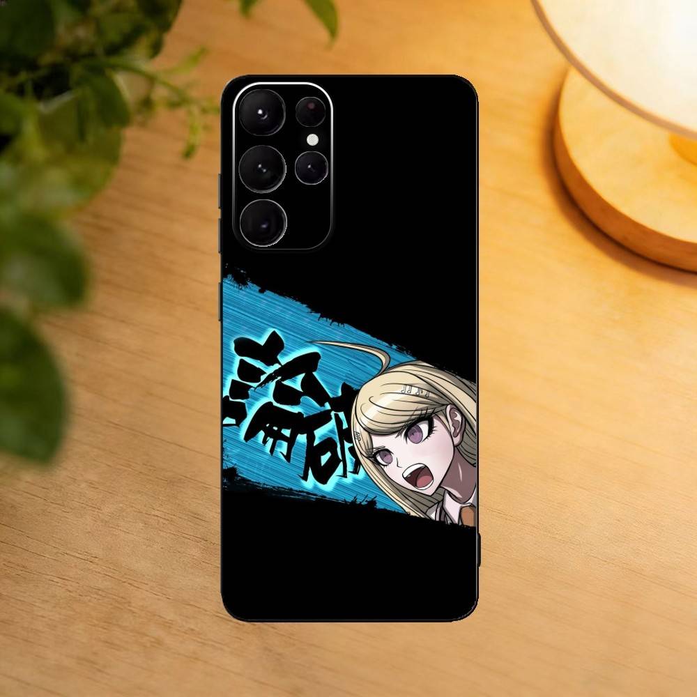 

Danganronpa The Animation V3 Phone Case For Samsung S25,24,23,22,30,21,10,9,Ultra,Plus,Lite Soft Black Case Samsung S305G